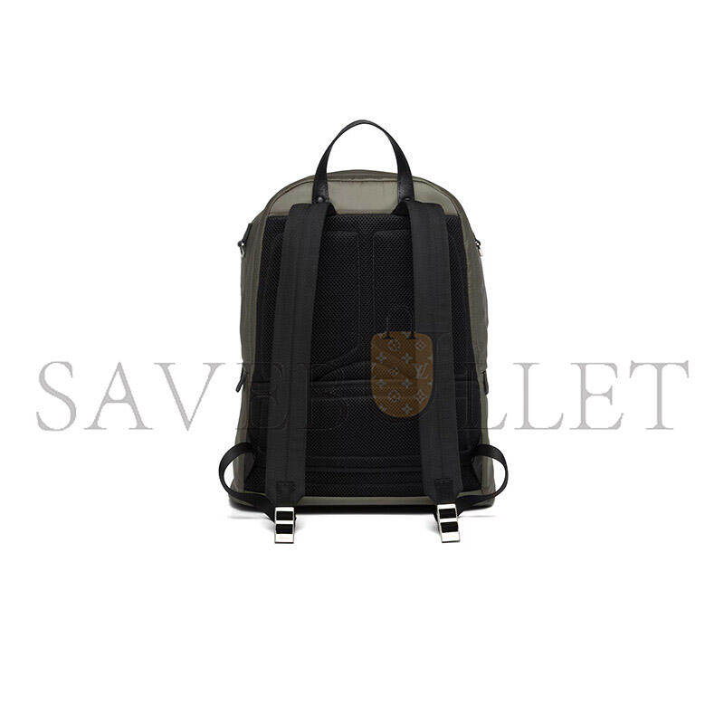 PRADA RE-NYLON AND SAFFIANO LEATHER BACKPACK 2VZ048 (43.5*31*20cm)